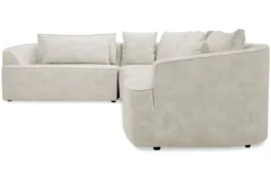 Elementen Banken|Ronde Banken-Fris Lifestyle Hoekbank Loes