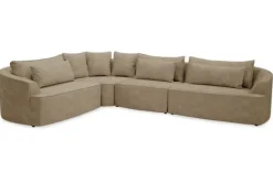 Elementen Banken|Ronde Banken-Fris Lifestyle Hoekbank Loes