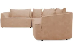 Elementen Banken|Ronde Banken-Fris Lifestyle Hoekbank Loes