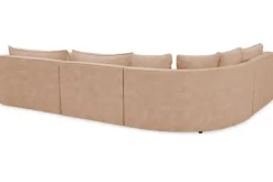 Elementen Banken|Ronde Banken-Fris Lifestyle Hoekbank Loes