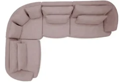 Elementen Banken|Ronde Banken-Fris Lifestyle Hoekbank Loes