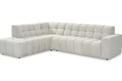 Clearance Hoekbank Naturel Elite GA-80.228 Valentino Loungebanken|Hoekbanken