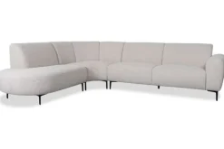 Sale Hoekbank Naturel GA-80.217 Mauro Ronde Banken|Loungebanken