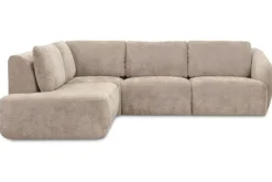 Ronde Banken|Loungebanken- Hoekbank Naturel MB-67.049 Matteo