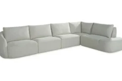 Elementen Banken|Ronde Banken- Hoekbank Naturel Rocca