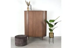 Opbergkasten-Label51 Hoge kast Walnoot ME-70.013 Oliva