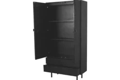 Opbergkasten- Hoge kast Zwart AC-49.055 Cotia
