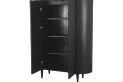 Opbergkasten- Hoge kast Zwart ME-70.012 Oliva