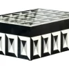 Decoratie-Richmond Interiors Juwelenbox Black White Groot 212088 Licia