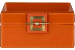 Sale Juwelenbox Oranje Groot 212096 Bodine Decoratie