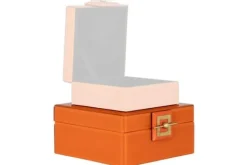 Sale Juwelenbox Oranje Groot 212096 Bodine Decoratie