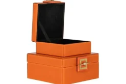 Sale Juwelenbox Oranje Klein 212095 Bodine Decoratie