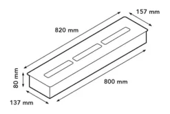 Sfeerhaarden-Xaralyn Keramische Brander 8014LB