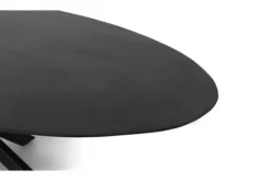 Discount Keukentafel - zwart Oslo Eettafels