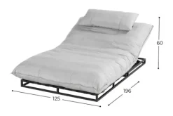 Tuinartikelen-Hartman tuinmeubelen Ligstoel 22.752.722 Emma