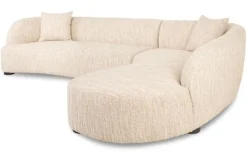 Hot Loungebank 213987 Beige Angora Pandora Loungebanken|Hoekbanken