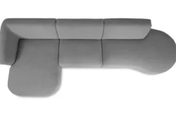 Ronde Banken-Inmeubels Loungebank Morgana