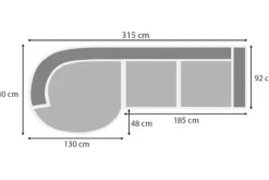 Loungebanken-Be Inspired Quick Loungebank stof Tiffany 05 Dordoni