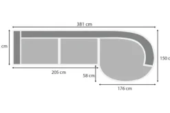 Discount Loungebank stof Tiffany 05 Dordoni Loungebanken