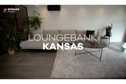 New Loungebank stof Tokio 170 Kansas Loungebanken