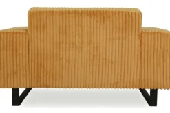 Loveseats-Dakota Industrial Loveseat - Fauteuil Martini