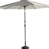 Tuinartikelen-Hartman tuinmeubelen Parasol Light Grey 14.098.006 Sunline