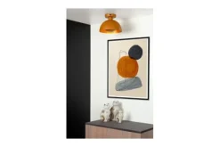 Plafondlamp-Lucide Plafondlamp - okergeel Siemon
