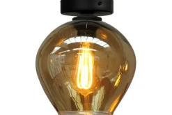 Clearance Plafondlamp 5260-05-05-3 Quinto Smoke Plafondlamp