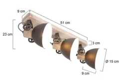 Best Plafondlamp 2133A Gearwood Mexlite Spots|Plafondlamp