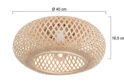 Plafondlamp-Anne Lighting Plafondlamp 3128BE Maze