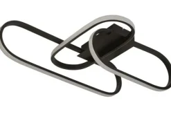 Plafondlamp-Searchlight Plafondlamp 61774BK Clip