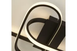 Plafondlamp-Searchlight Plafondlamp 61774BK Clip