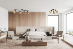 Outlet Plafondlamp 19931-4BK Lance Plafondlamp