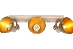 Spots|Plafondlamp-Steinhauer Plafondlamp 2133BR Gearwood Mexlite