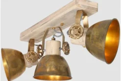 Spots|Plafondlamp-Steinhauer Plafondlamp 2133BR Gearwood Mexlite