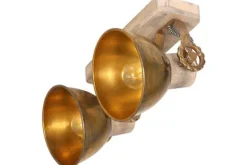 New Plafondlamp 7969BR Gearwood Mexlite Plafondlamp