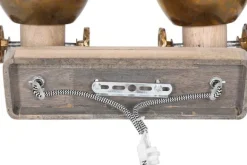 New Plafondlamp 7969BR Gearwood Mexlite Plafondlamp