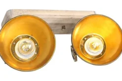 New Plafondlamp 7969BR Gearwood Mexlite Plafondlamp