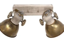 New Plafondlamp 7969BR Gearwood Mexlite Plafondlamp