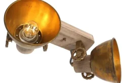 New Plafondlamp 7969BR Gearwood Mexlite Plafondlamp