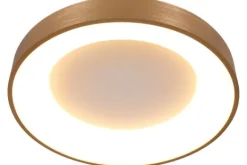 Clearance Plafondlamp 2563GO Ringlede Plafondlamp