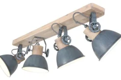 Plafondlamp-Steinhauer Plafondlamp 2729GR Gearwood Mexlite