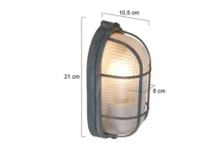 Plafondlamp 1340GR Lisanne Mexlite Plafondlamp