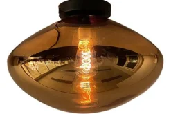 Plafondlamp-Toms Luxury Lights Plafondlamp 1-lichts Koper Saar