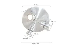 Plafondlamp-Steinhauer Plafondlamp Natasja 7905ST Natasja