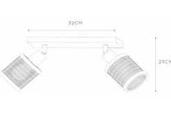 Spots|Plafondlamp-Lucide Plafondlamp Tagalog
