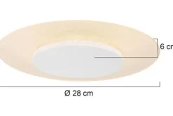 Plafondlamp-Steinhauer Plafondlamp 7797W Ceiling & Wall