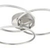 Outlet Plafondlamp Zilver Circles Plafondlamp
