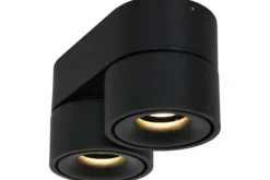 Outlet Plafondlamp 2674ZW Fez Black Mexlite Spots|Plafondlamp