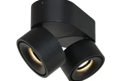 Outlet Plafondlamp 2674ZW Fez Black Mexlite Spots|Plafondlamp